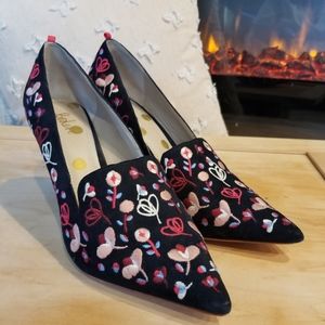 Boden - Embroidered - Millie - Pointed Toe - Heels - SZ 41 - 9.5